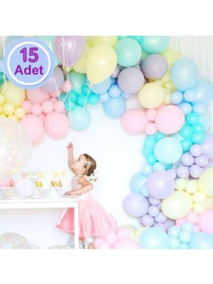 Parti Show Makaron Balon Karışık 15 Adet