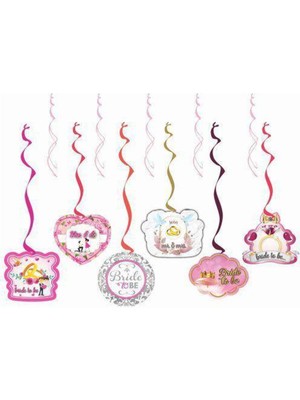 Parti Show Bride To Be Asmalı Tavan Süsü (6 Adet)