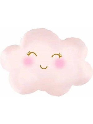 Parti Show Pembe Mutlu Bulut Folyo Balon 72X56 cm