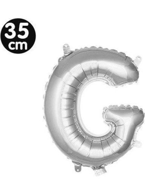 Parti Show G - Harf Folyo Balon Gümüş (35 Cm)