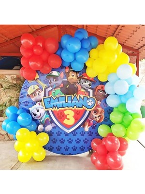 Parti Show Paw Patrol Temalı Balon Zinciri