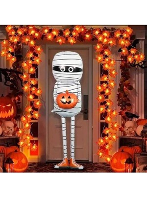 Parti Show Ayaklı Büyük Mumya Folyo Balon 200X125 cm