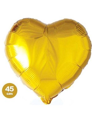 Parti Show Kalpli Gold Folyo Balon (45 Cm)