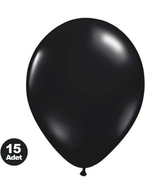 Parti Show Siyah Balon (15 Adet)