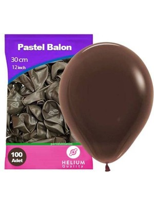 Parti Show Çikolata Kahverengi Balon 100 Adet