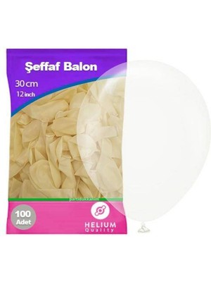 Parti Show Şeffaf Balon 100 Adet