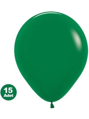 Parti Show Koyu Yeşil Balon 15 Adet