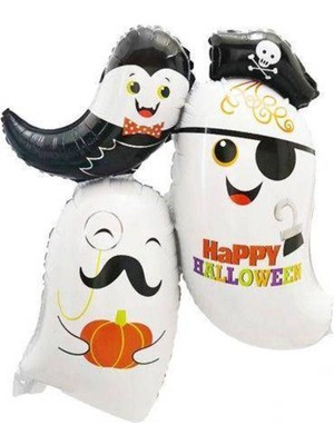 Parti Show Happy Halloween Hayaletler Folyo Balon 90X100 cm