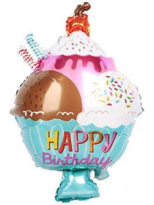 Parti Show Cup Dondurma Folyo Balon 70X48 cm