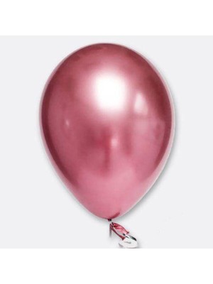 Parti Show Pembe Krom Balon 5 Adet (30 Cm)