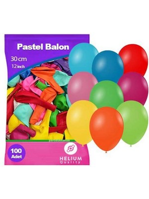 Parti Show Karışık Renkli Balon 100 Adet