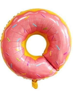 Parti Show Donut Folyo Balon Pembe 65X65 cm