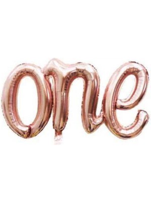 Parti Show One Folyo Balon Rose Gold 50X107 cm