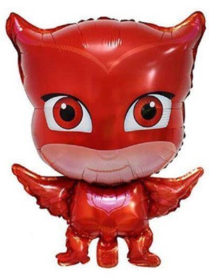 Parti Show Pijamaskeliler Baykuş Kız Folyo Balon 1 Adet