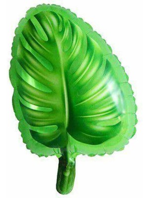 Parti Show Tropikal Yaprak Folyo Balon Yeşil 38X44 cm