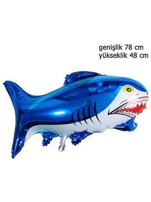 Parti Show Köpek Balığı Folyo Balon 78 cm