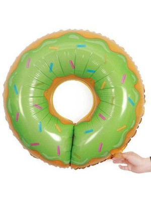 Parti Show Donut Folyo Balon Yeşil 63X63 cm