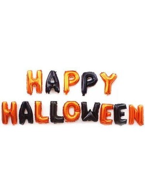 Parti Show Happy Halloween Folyo Balon Yazısı Set 40 cm