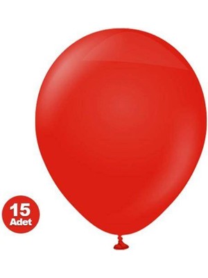 Parti Show Kırmızı Balon 15 Adet