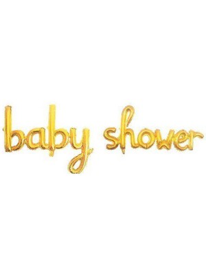 Parti Show Baby Shower Folyo Balon Gold 210X44 cm