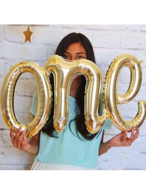 Parti Show One Folyo Balon Gold 38*110 cm