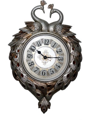 Subutu Tavuskuşu Duvar Saati