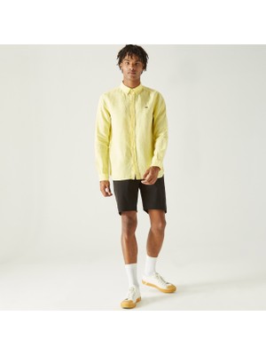 Lacoste Regular Fit Keten Gömlek