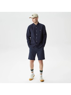 Lacoste Regular Fit Keten Gömlek