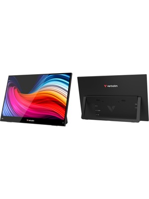 Verbatim 14" Dokunmatik IPS Panel Full HD Taşınabilir Monitör 1920x1080 60 Hz 10 Noktalı Çoklu Dokunmatik