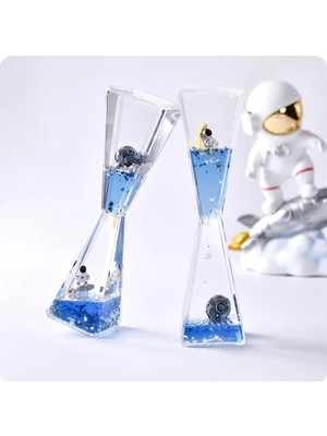 Fırsatkolik Uzay Temalı Dökülen Yağ Kum Saati