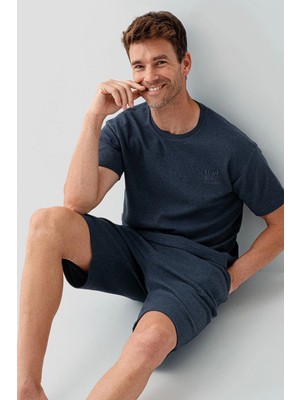 Beruflic Rolypoly 3725-S Erkek O Yaka Bermuda Takım