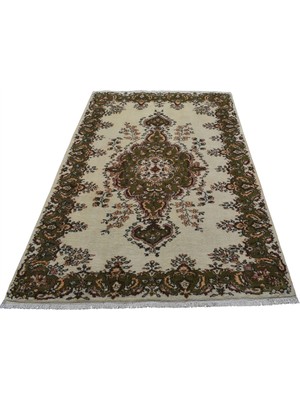 Zehra Abla Halı Yeni El Dokuma 5m2 Nadide Göbekli Sümerbank Yün Halı 7018