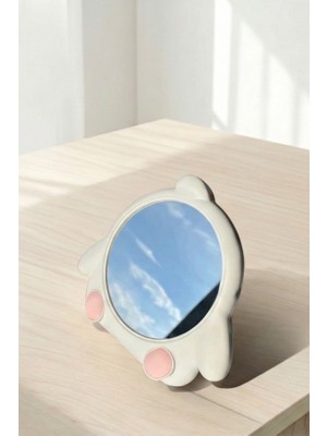 Beyaz Penguen Temalı Çocuk Odası ve Makyaj Aynası - Dekoratif