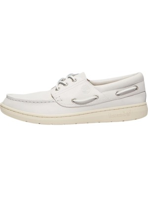TB0A6CXMEM21 Timberland Portofıno Pıer Boat Shoe Erkek Spor Ayakkabı Beyaz