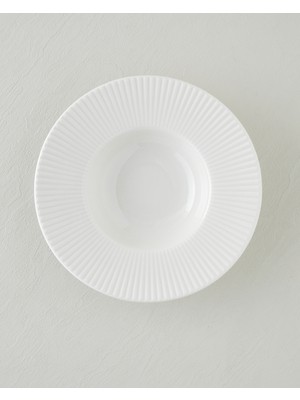 English Home Lunara Porselen Makarna Tabağı 27 cm Beyaz