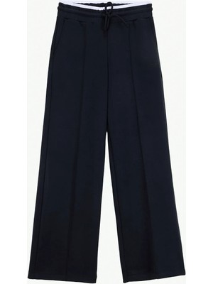 Discovery Expedition D6SL-EA3559 Siyah Relaxed Düz Kadın Eşofman Altı