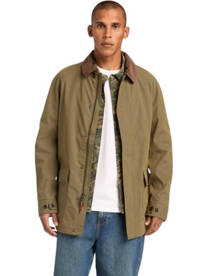 TB0A44GBA581 Timberland Waterproof Barn Coat Erkek Ceket Haki