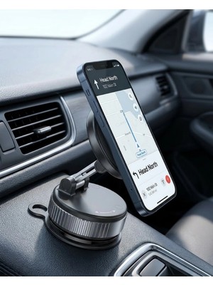 LTG Nova Araç Içi Manyetik Navigasyon Telefon Tutucu Güçlü Mıknatıslı Stand