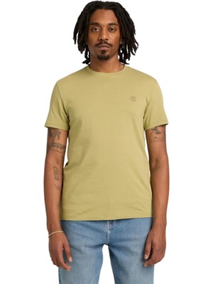 TB0A2BPRBQ01 Timberland Dunstan Rıver Short Sleeve Tee Erkek T-Shirt Yeşil