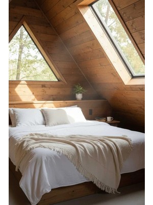 Beta Moda Hub 4 Mevsim Müslin Tek Kişilik Pike, Koltuk Şalı ve Yatak Örtüsü Pamuklu