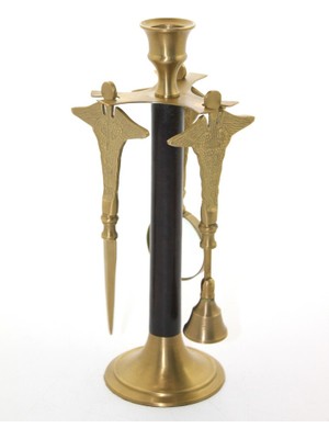 Derin Stok Pirinç Masa Seti