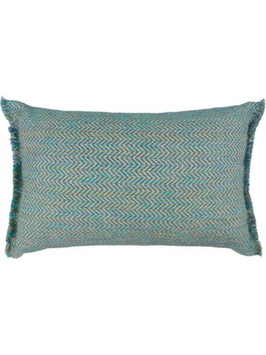 Decocenter Multi Flower Lacivert Kırlent Kılıfı