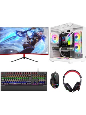Turbox TX8611 I5 12400F 32GB Ram 1tb SSD SSD 8gb RTX3050 23.6 Inç 165Hz Curved Oyuncu Oem Paket
