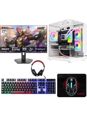 Turbox TX8585 I5 11400F 16GB Ddr4 Ram 512GB M.2 Nvme SSD RTX3050 27 Inç 200Hz Oyuncu Oem Paket