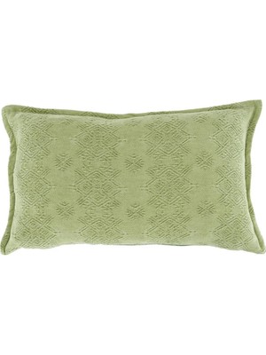 Decocenter Nature Yeşil Kırlent Kılıfı