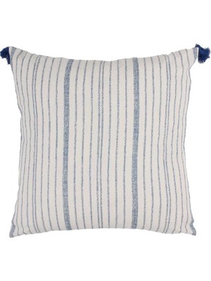 Decocenter Romantic Floral Yeşil Kırlent Kılıfı