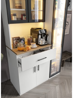 Merlin Mobilya Mocha Kahve Köşesi (Large)