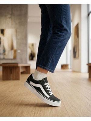 E Sport Siyah Unisex Günlük Ayakkabı-045