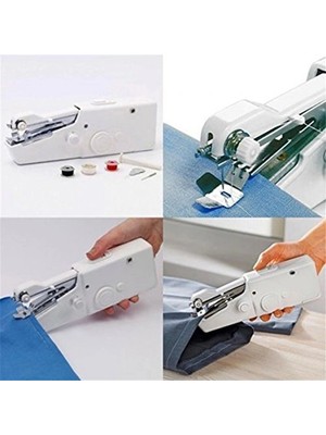 Pileli Store Mini El Dikiş Makinesi Handy Stitch