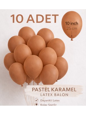 Bkmc 10 Adet Latex Balon 10 Inç Parti Balonu Doğum Günü Süsleme Balonu